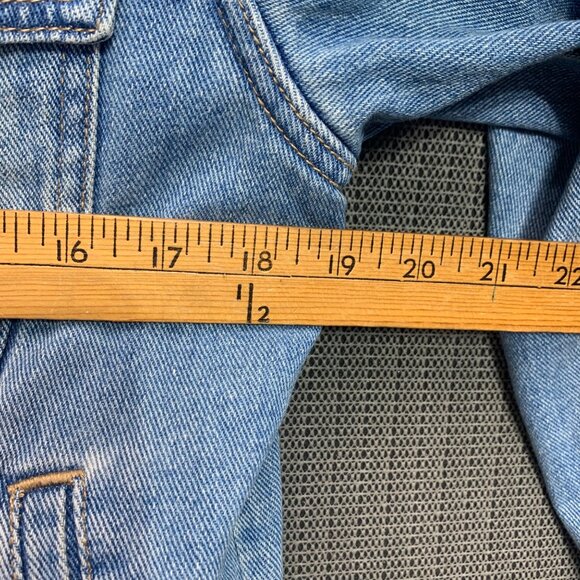 Pacsun Sherpa-Lined Denim Jacket With Button Closure Size S - Picture 5 of 7